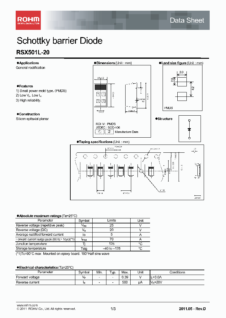 RSX501L-20TE25_7134538.PDF Datasheet