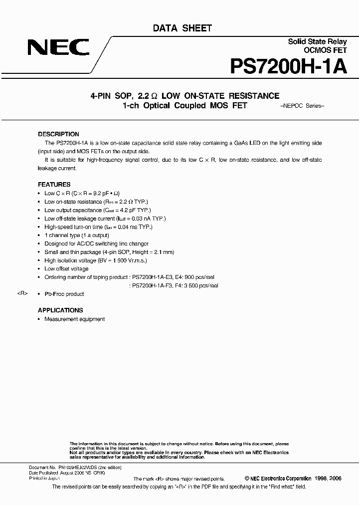 PS7200H-1A-F4-A_7131553.PDF Datasheet