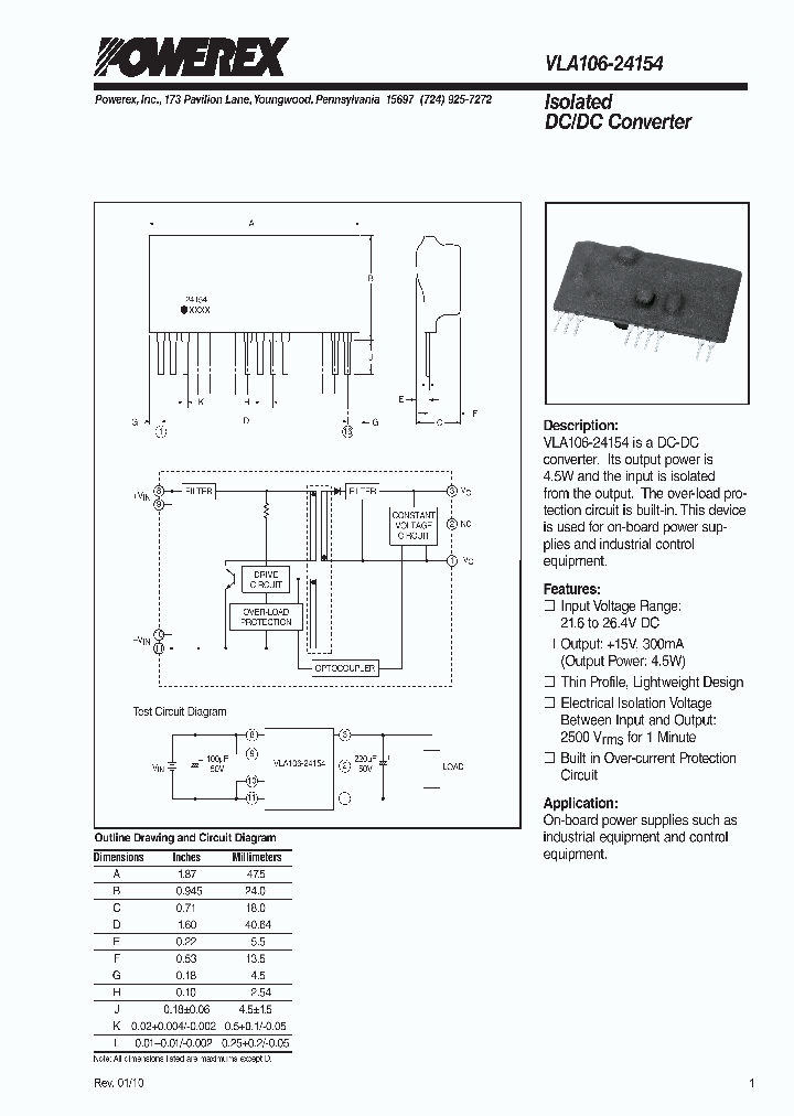 VLA106-24154_7136616.PDF Datasheet