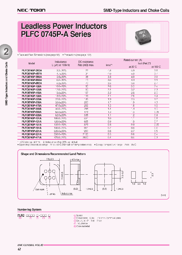 PLFC0745P-181A_7129979.PDF Datasheet