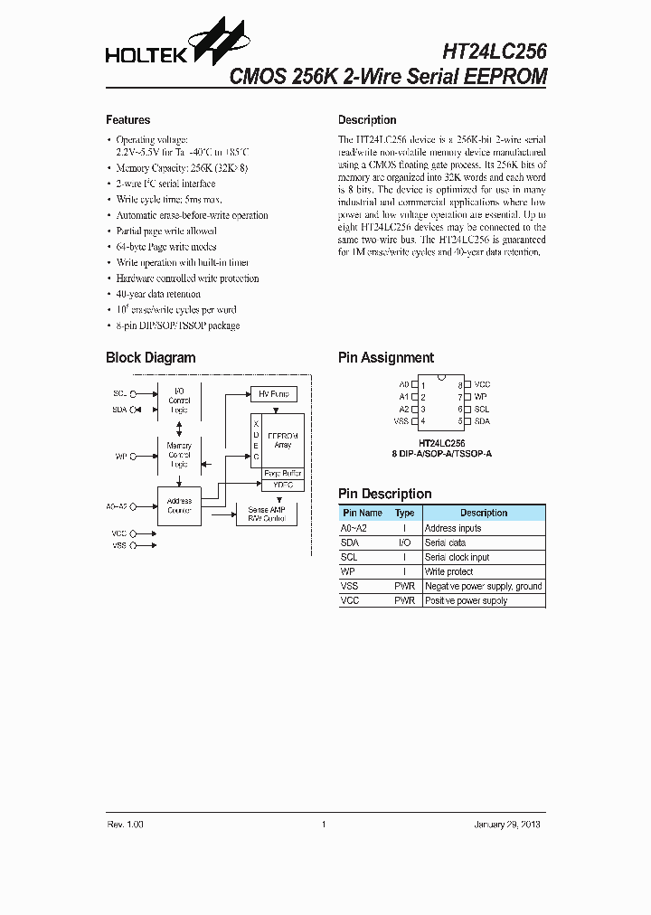 HT24LC256_7139423.PDF Datasheet