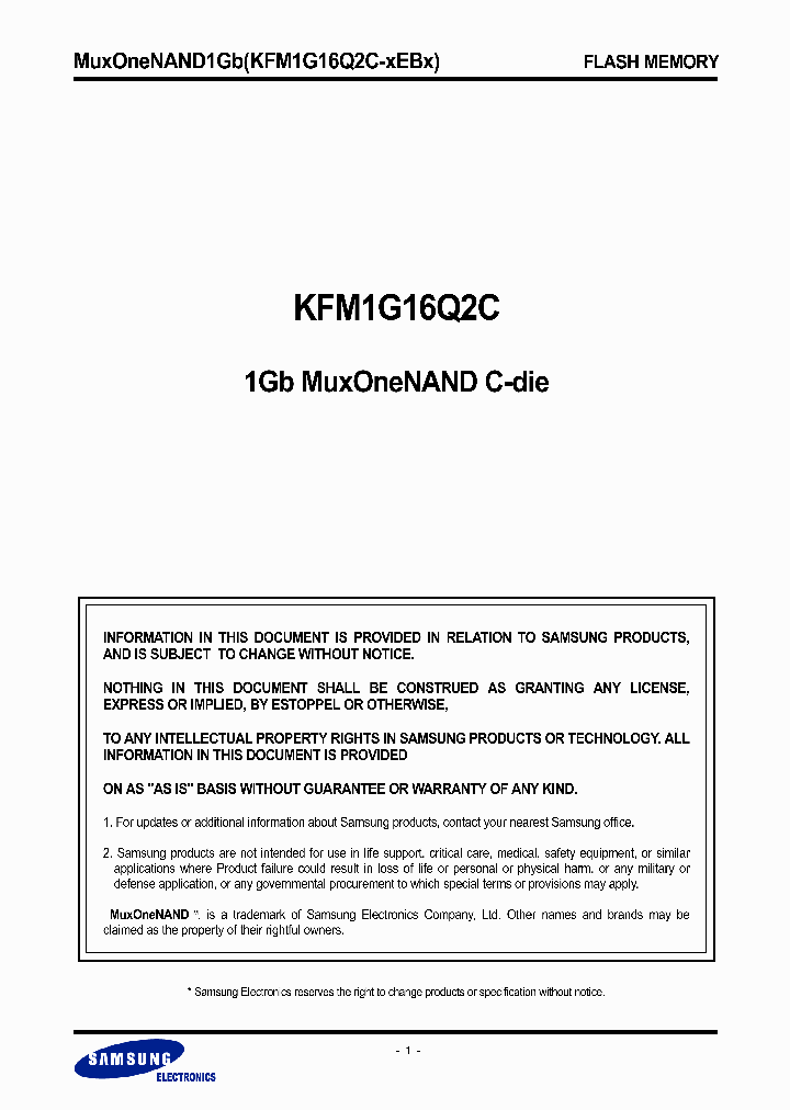 KFM1G16Q2C-AEB6_7134450.PDF Datasheet