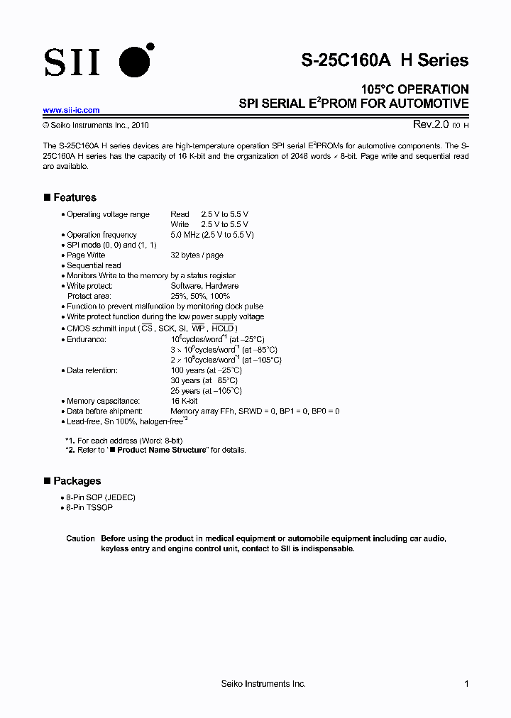 S-25C160A0H-J8T2U3_7130919.PDF Datasheet