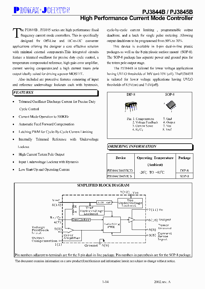 PJ3844BCD_7137219.PDF Datasheet