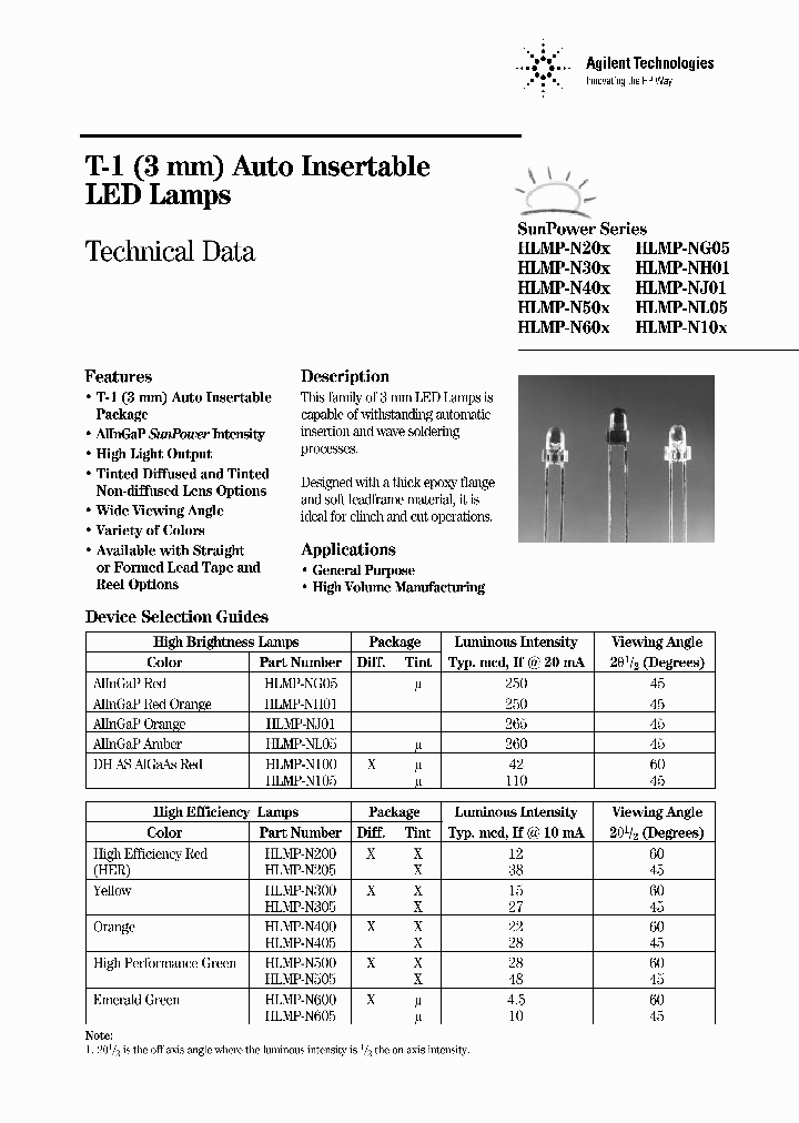 HLMP-N605_7136532.PDF Datasheet