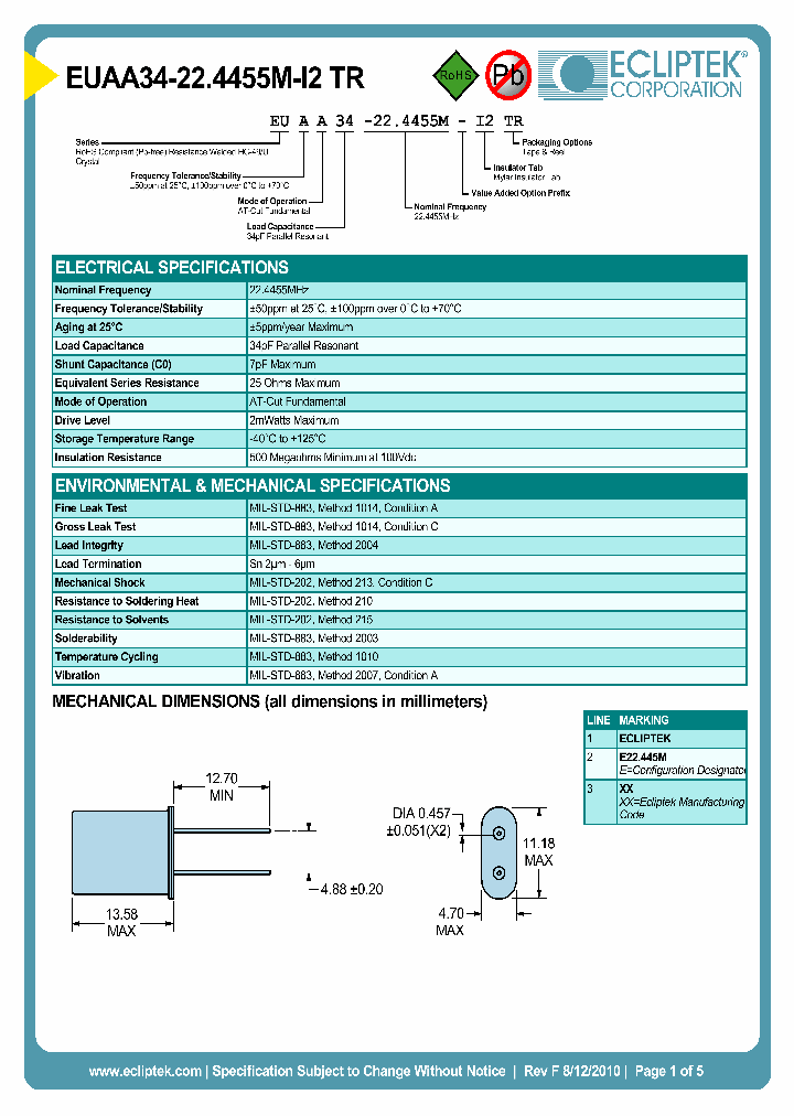 EUAA34-224455M-I2TR_7142730.PDF Datasheet