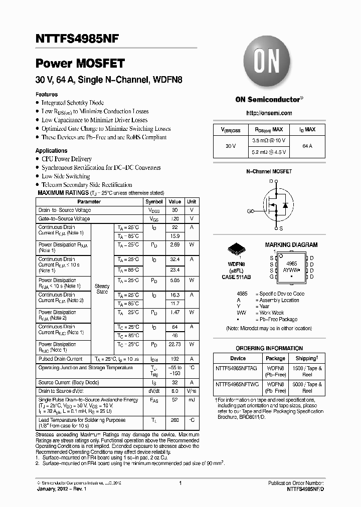 NTTFS4985NFTWG_7148391.PDF Datasheet