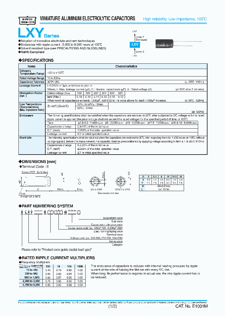 ELXZ100ELL102MJ16S_7148251.PDF Datasheet