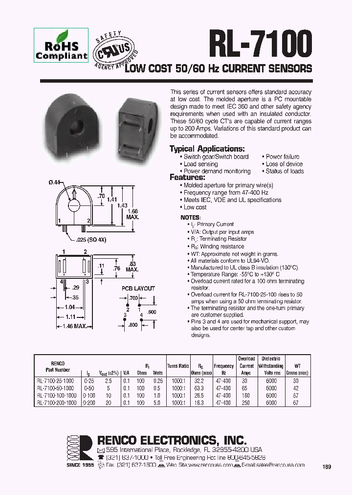 RL-7100-25-1000_7148716.PDF Datasheet
