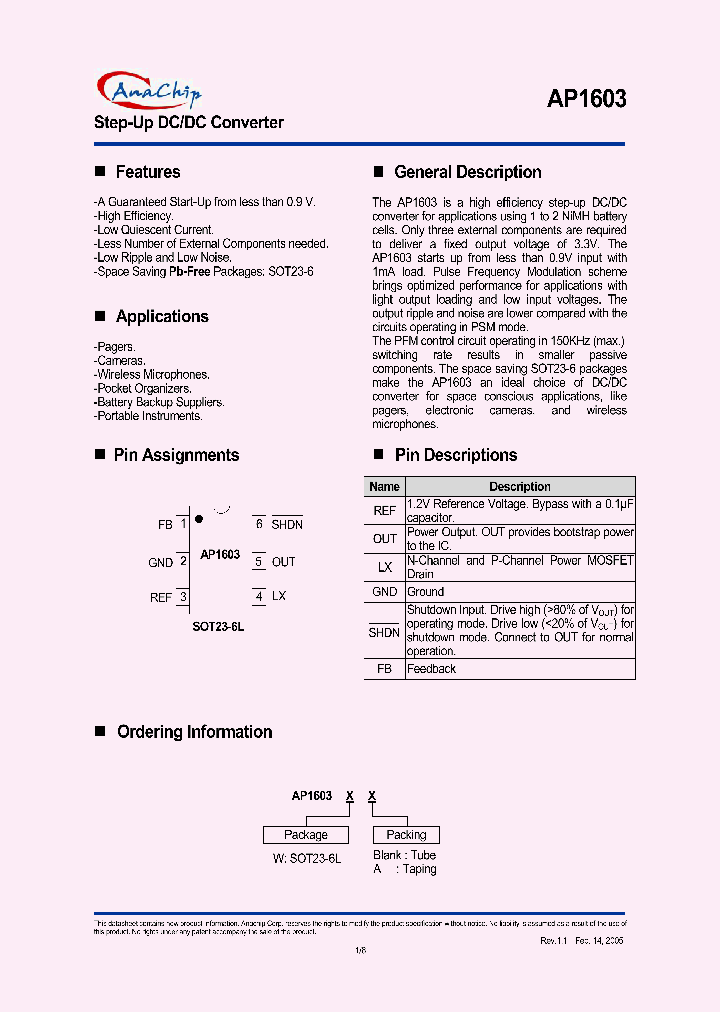 AP1603WA_7148110.PDF Datasheet