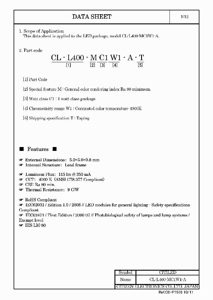 CL-L400-MC1W1-A-T_7150728.PDF Datasheet