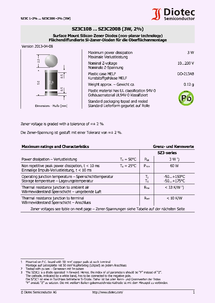 SZ3C130B_7155145.PDF Datasheet