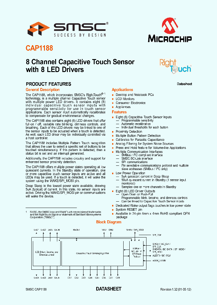 CAP1188-1-CP-TR_7155768.PDF Datasheet