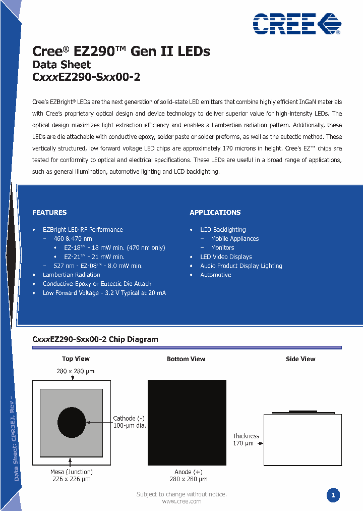 C527EZ290-SXX00-2_7156170.PDF Datasheet
