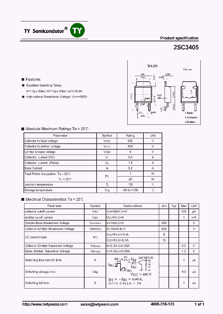 2SC3405_7158608.PDF Datasheet