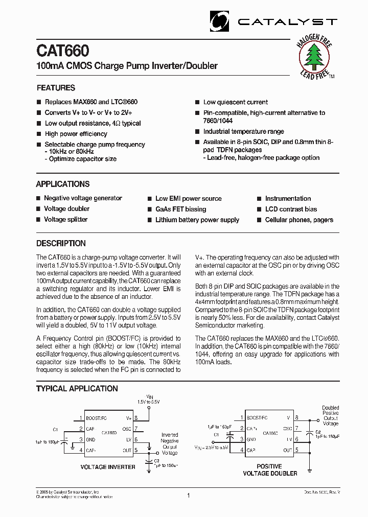 CAT660ESA_7164509.PDF Datasheet