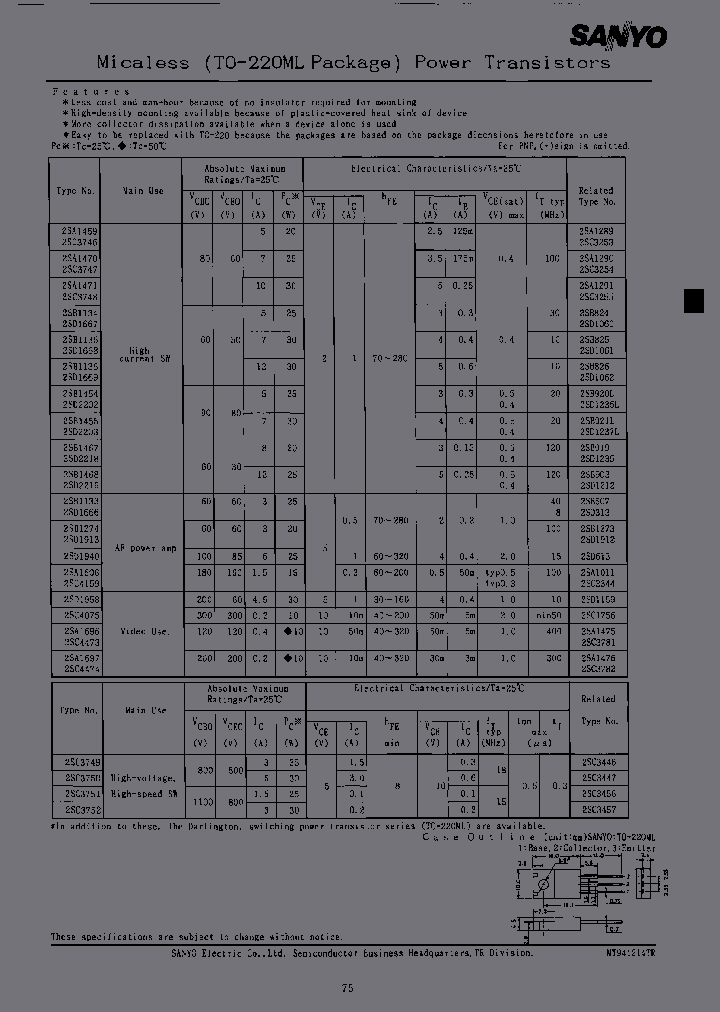 2SA1606-YA_7164272.PDF Datasheet