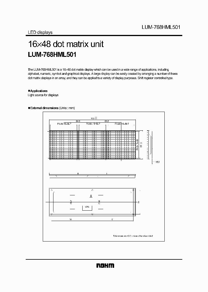 LUM-768HML501_7165722.PDF Datasheet