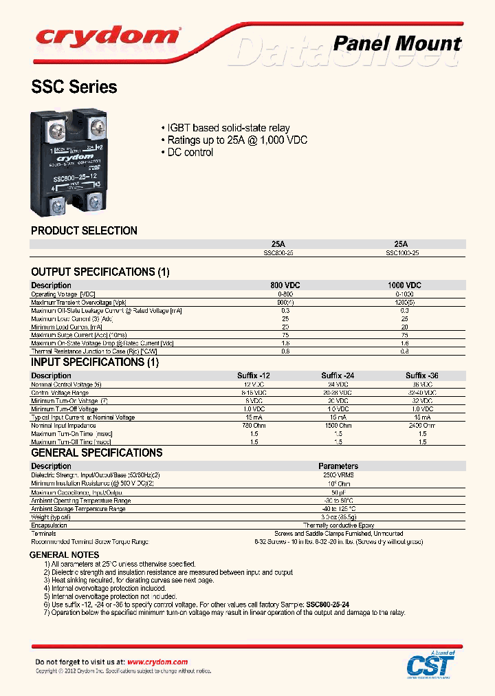 SSC800-25_7167343.PDF Datasheet