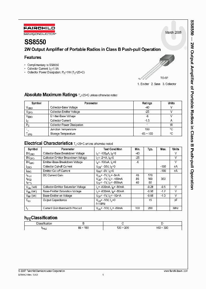 SS8550CBU_7169770.PDF Datasheet