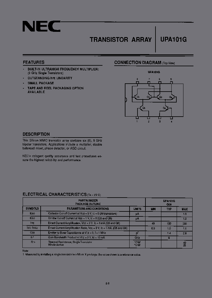UPA101G-E2_7169525.PDF Datasheet