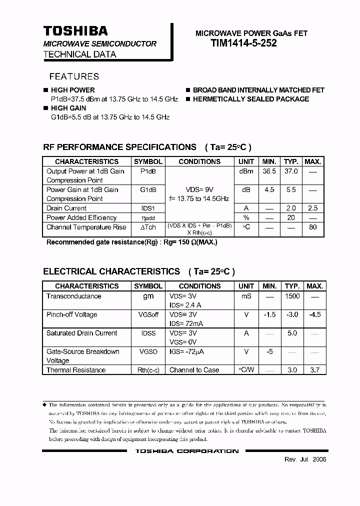 TIM1414-5-252_7171663.PDF Datasheet