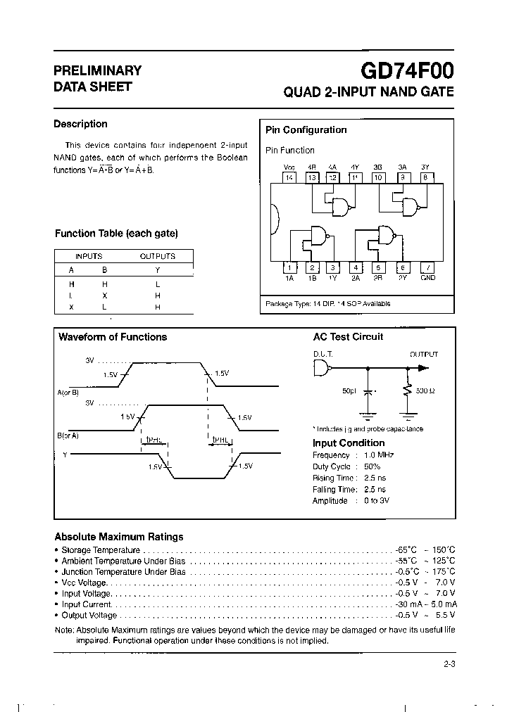 GD74F00D_7174184.PDF Datasheet