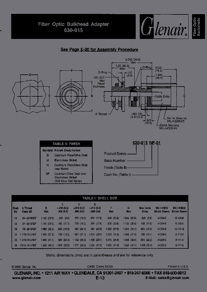 GLENAIRINC-630-015N-05_7176313.PDF Datasheet