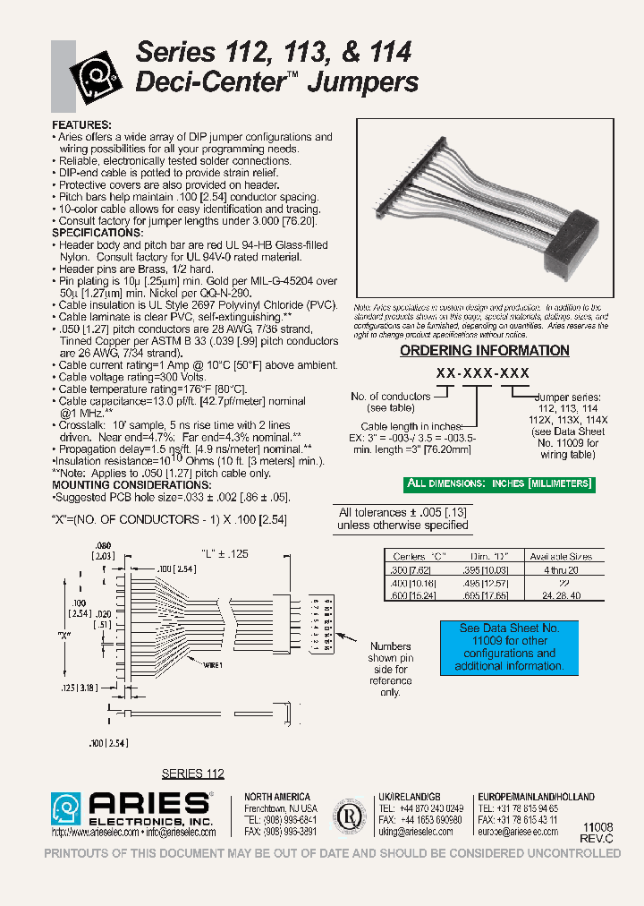 ARIESELECTRONICSINC-08-35-113X_7179677.PDF Datasheet