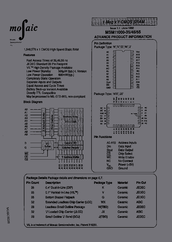 MSM11000GM-45_7179682.PDF Datasheet