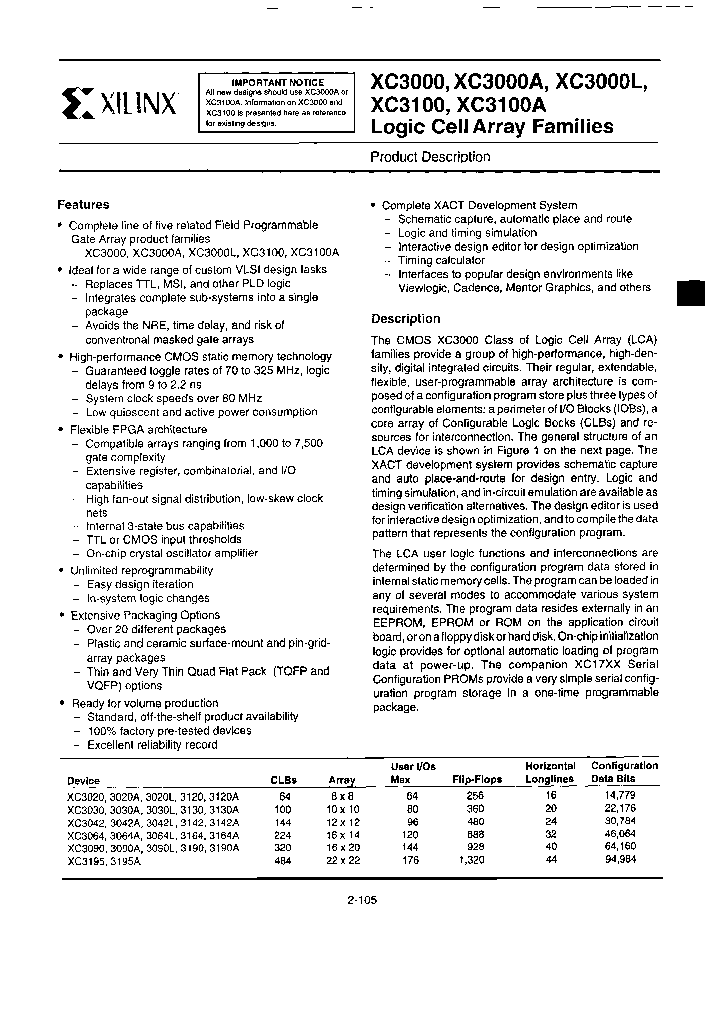 XC3020-50CB100BSPC0107_7180243.PDF Datasheet