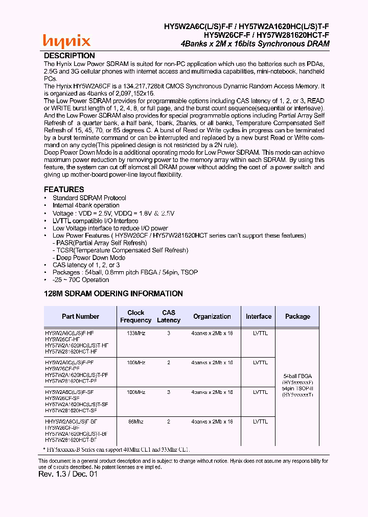 HY5W2A6CSF-HF_7182271.PDF Datasheet