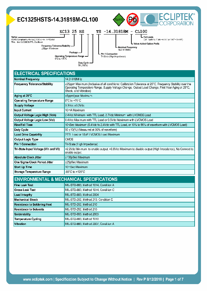 EC1325HSTS-1431818M-CL100_7183737.PDF Datasheet