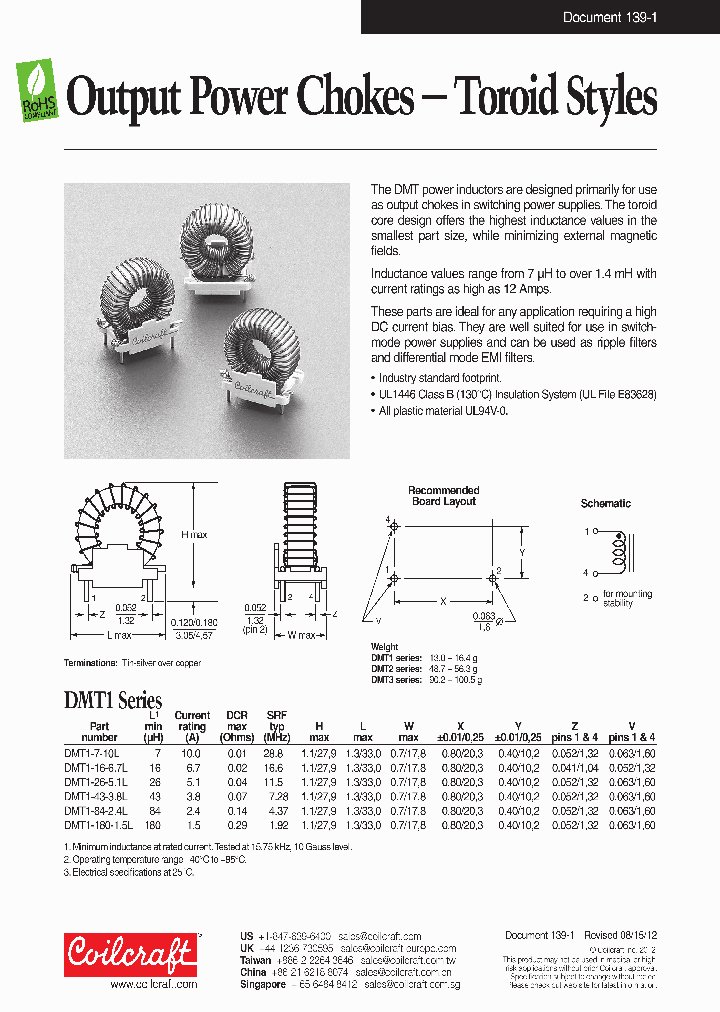 DMT1-16-67L_7187151.PDF Datasheet