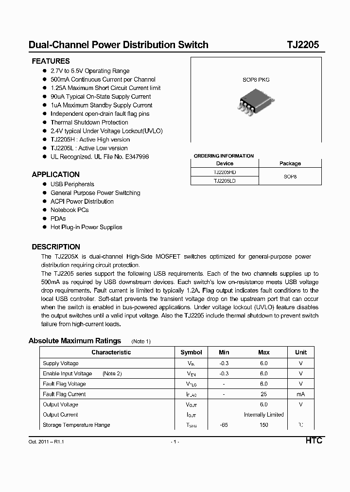TJ2205HD_7191822.PDF Datasheet