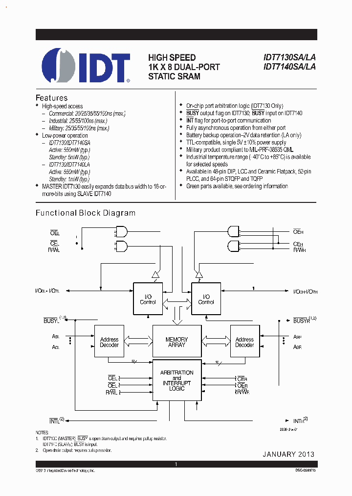 IDT7130SA55JI_7192186.PDF Datasheet