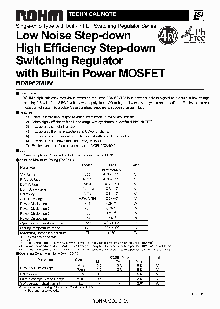 BD8962MUV_7192631.PDF Datasheet