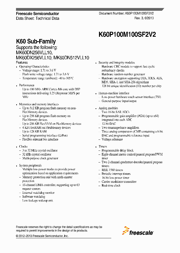 MK60DN256VLL10_7193940.PDF Datasheet