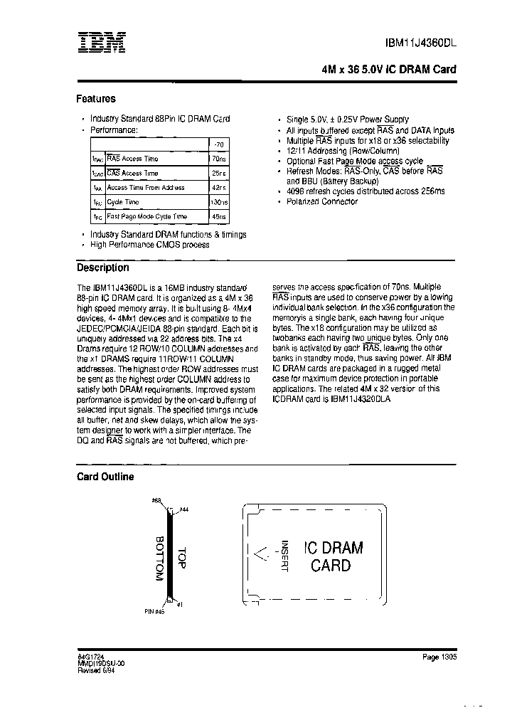 IBM11J4360DLA-70_7195361.PDF Datasheet