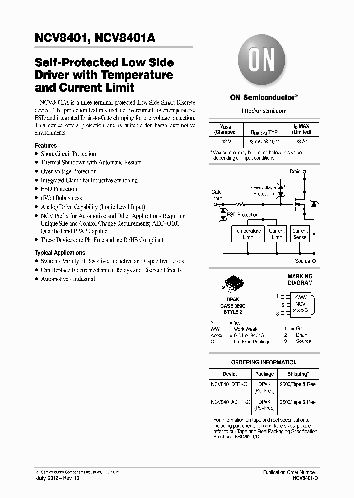 NCV8401ADTRKG_7195498.PDF Datasheet