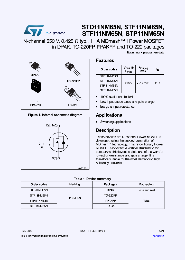 STF11NM65N_7195819.PDF Datasheet