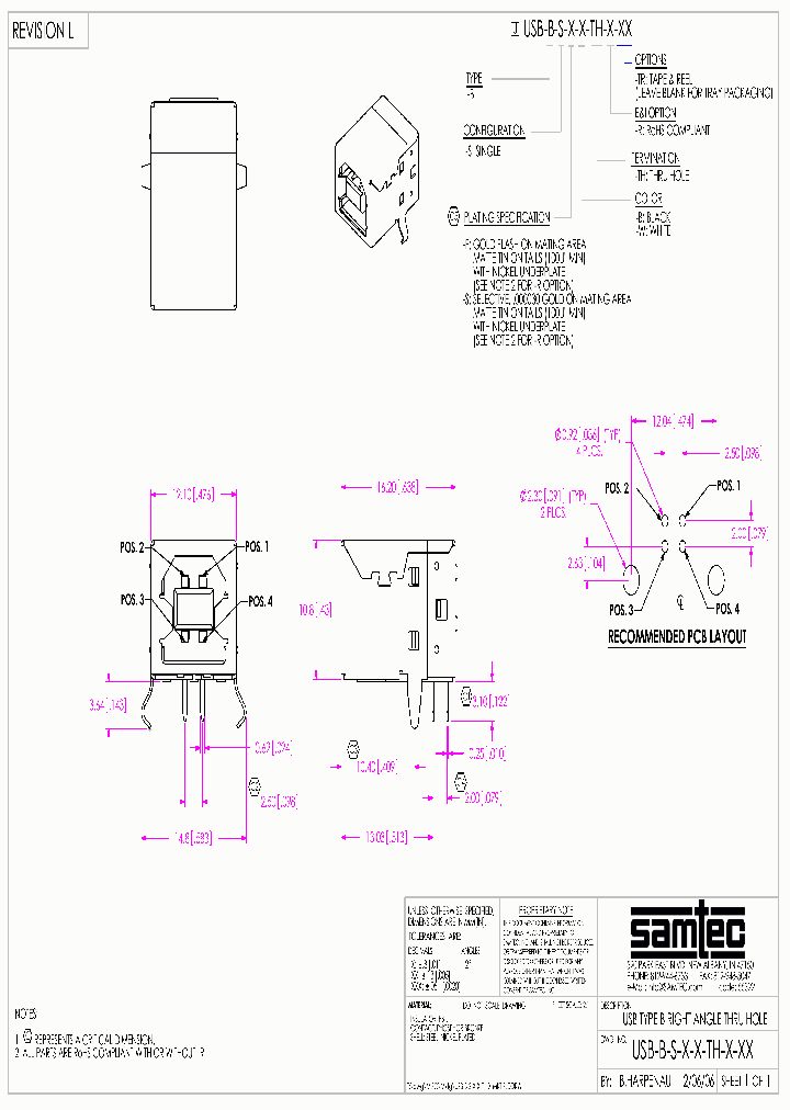 USB-B-S-F-B-TH-R-TR_7196633.PDF Datasheet