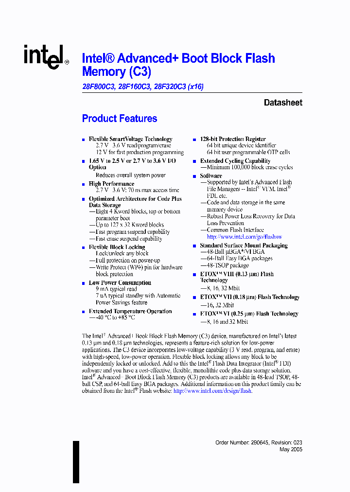 PC28F800C3BD70_7198752.PDF Datasheet