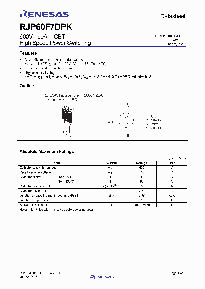 RJP60F7DPK_7197678.PDF Datasheet