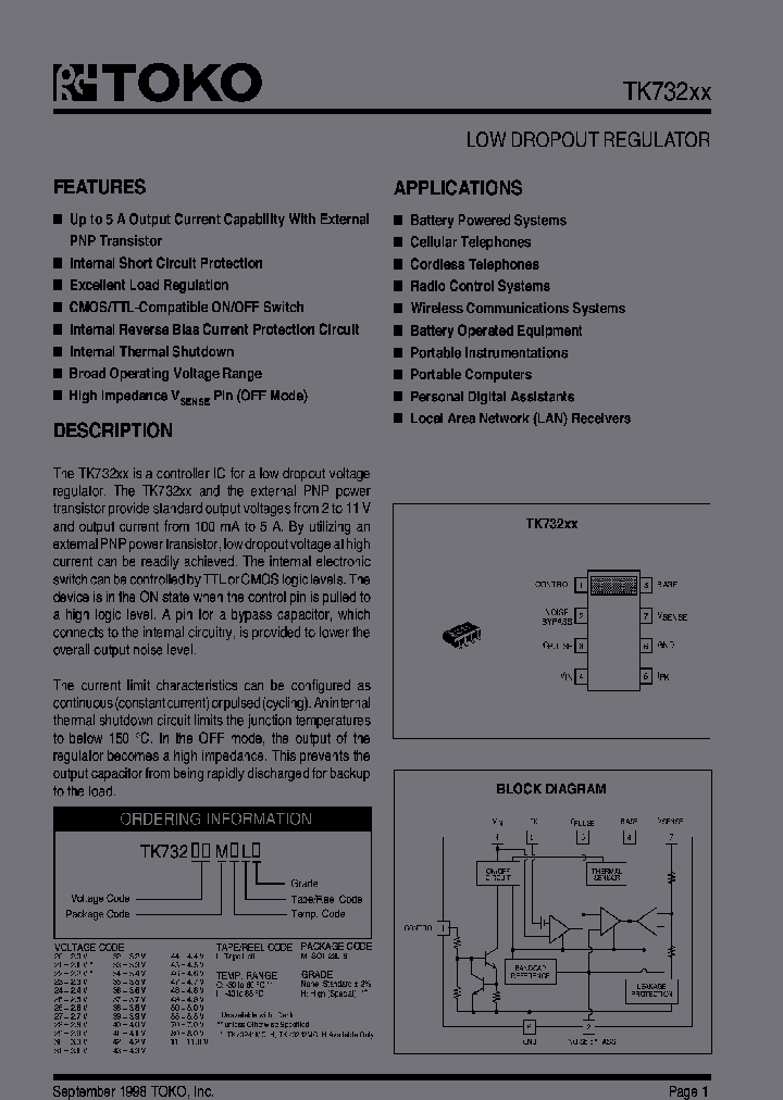 TK73270MIL_7198945.PDF Datasheet