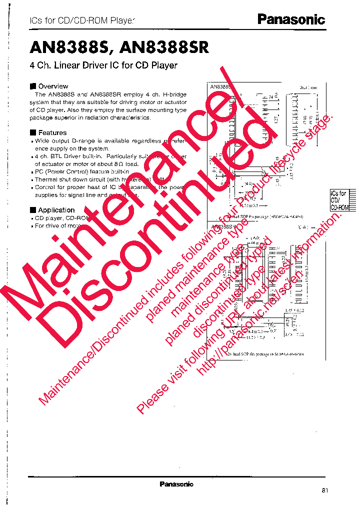 PANASONICCORP-AN8388SR_7200935.PDF Datasheet