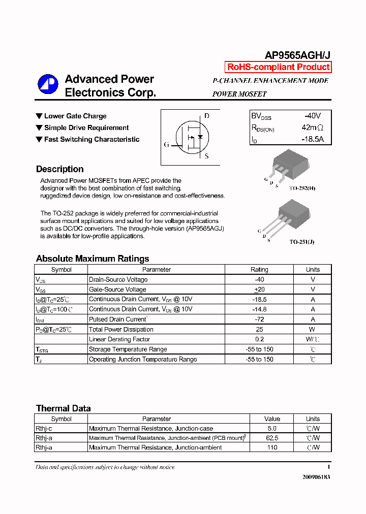 AP9565AGH_7201937.PDF Datasheet