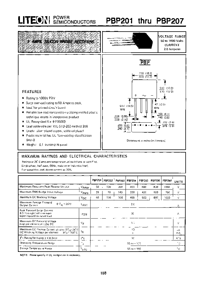 LITE-ONSEMICONDUCTORCORP-PBP206_7201440.PDF Datasheet