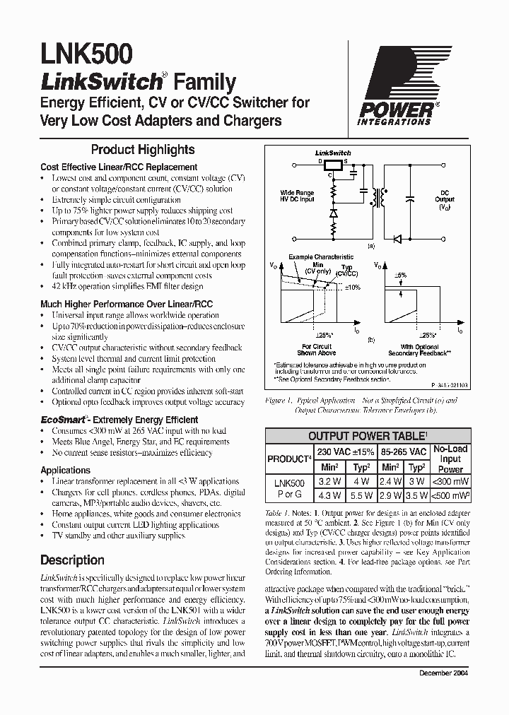 LNK500GNTL_7203771.PDF Datasheet