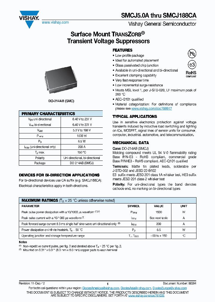 SMCJ50AHE357T_7204739.PDF Datasheet